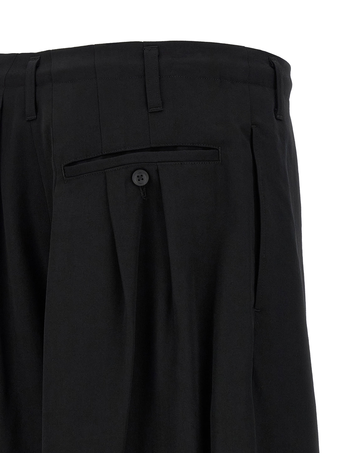 Yohji Yamamoto Thin Ballon Pants - Black | b75b034d6f7675beab7990fc15dbcdfc77ed966f