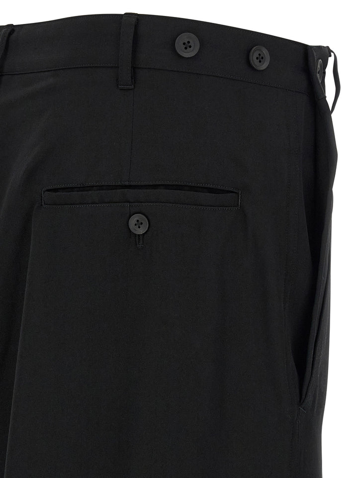 Yohji Yamamoto Hakama Pants - Black | e29e48de79288a22ea5529475735896ee15eda74