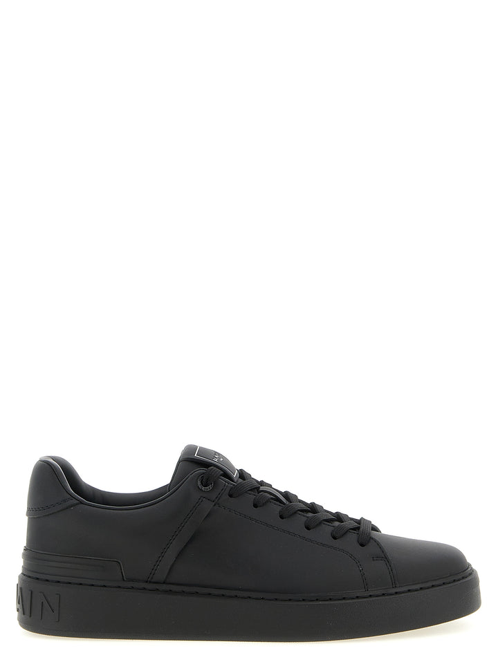 Balmain B-Court Sneakers - Black | 6e50a5fade06605e77e0effc26fd4d3ffc185da5