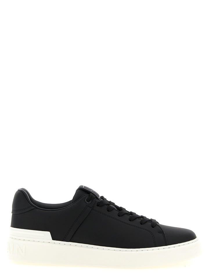 Balmain B-Court Sneakers - White/Black | aed01cb07e0af281fc5fa211472c21187cd5179d