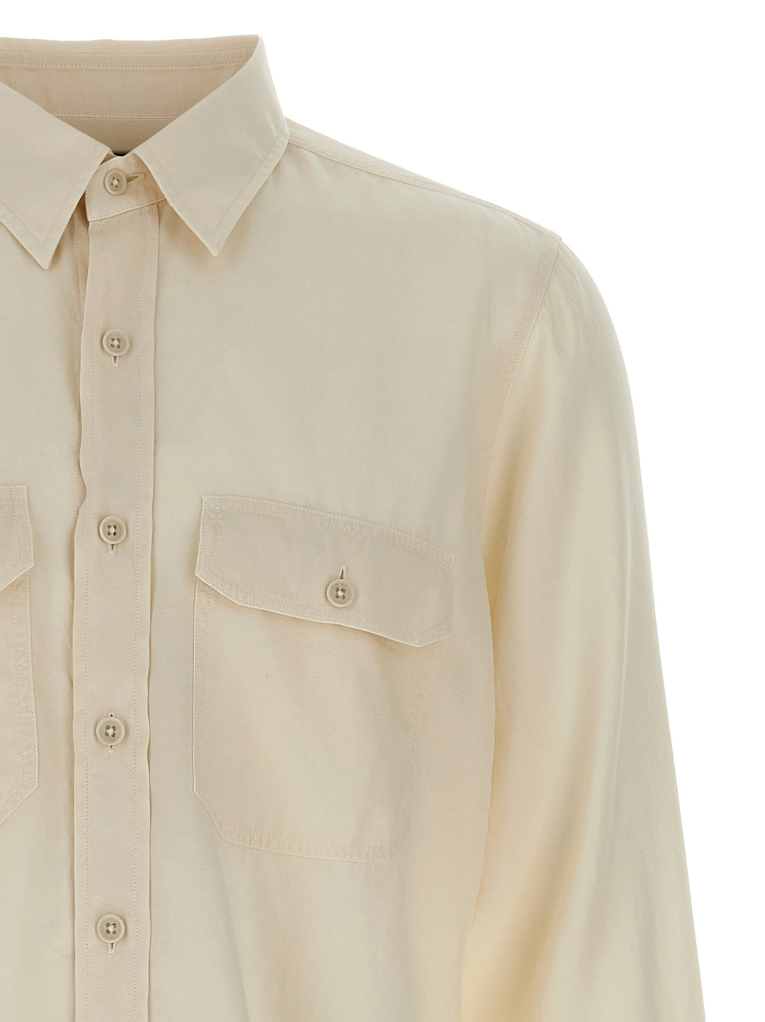 Tom Ford Twill Shirt Shirt and Blouse - White | 4a3649a1e6f193284250bb735ce5b7ed2a8e8275