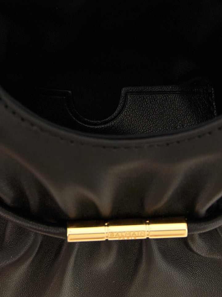 Balmain Sphynx Mini Hand Bags - Black | 86848fb0d20432bfe8b73adf32fd18a9729321c2