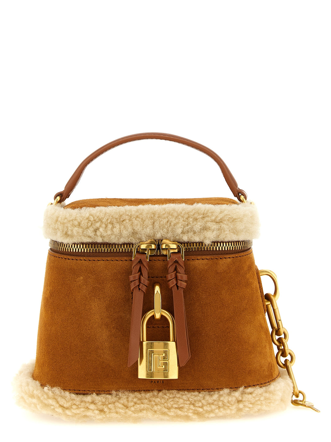 Balmain Pulse Vanity Hand Bags - Brown | 08334aa9a77e714dae4bd2a8662f983415aee9fd