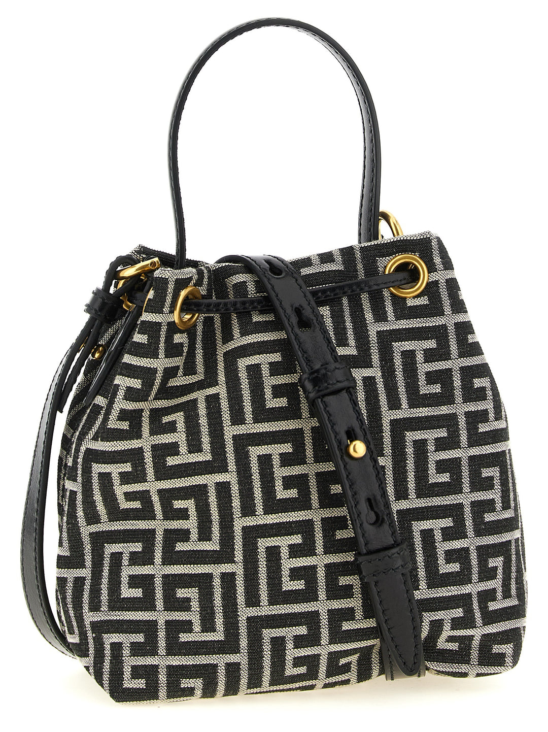 Balmain Pulse Hand Bags - White/Black | a9d46287afbafc589c4974bfb9c0e69f6e60e327