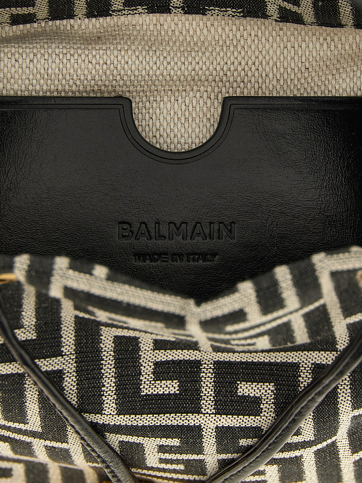 Balmain Pulse Hand Bags - White/Black | b35614606f145f71d017188bb9f256eaef5538b1