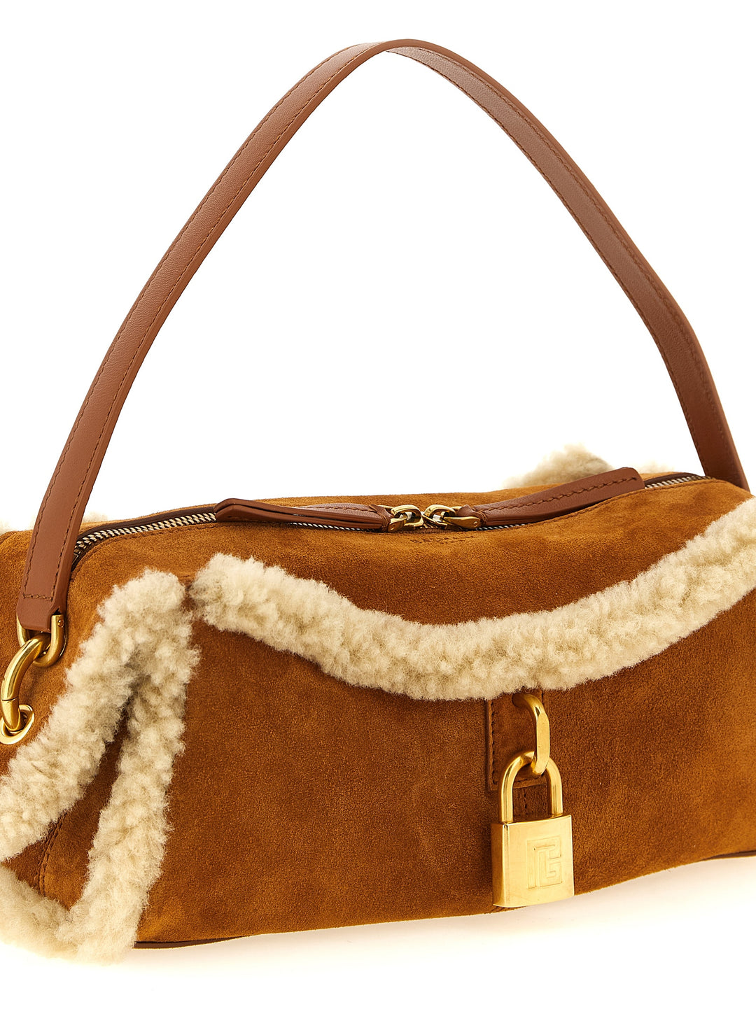Balmain Pulse Shoulder Bags - Brown | 0351dede0b6bce70d6671e8f7f1206cfc51eb9e4