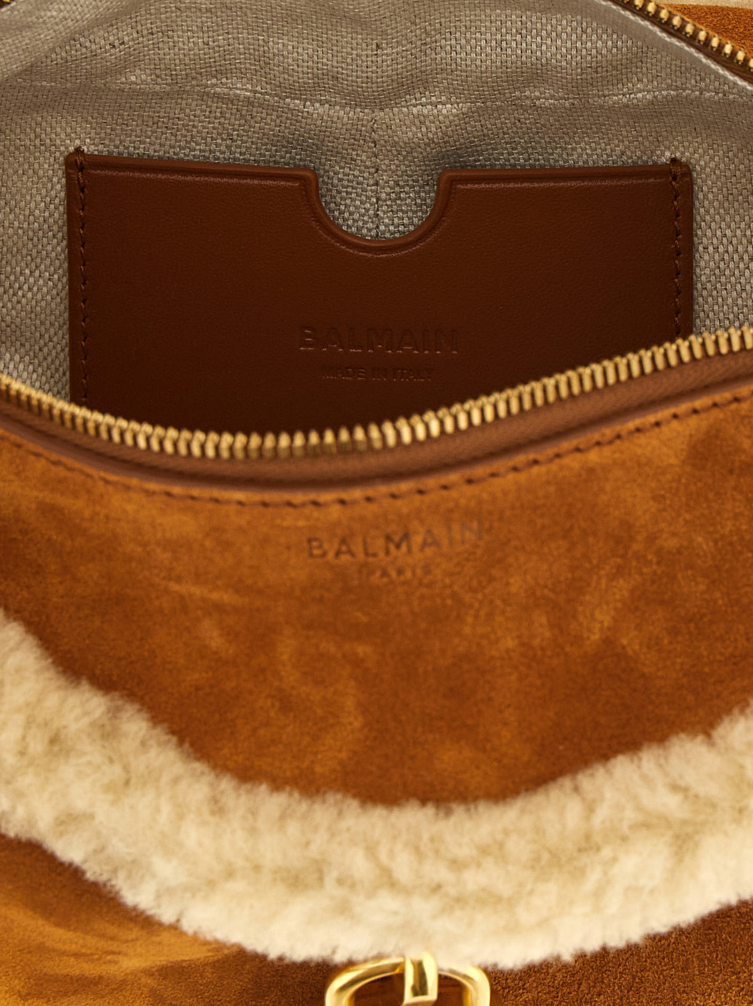 Balmain Pulse Shoulder Bags - Brown | d6859bee2c4e422e29e233ddcdf0db37a99f5106