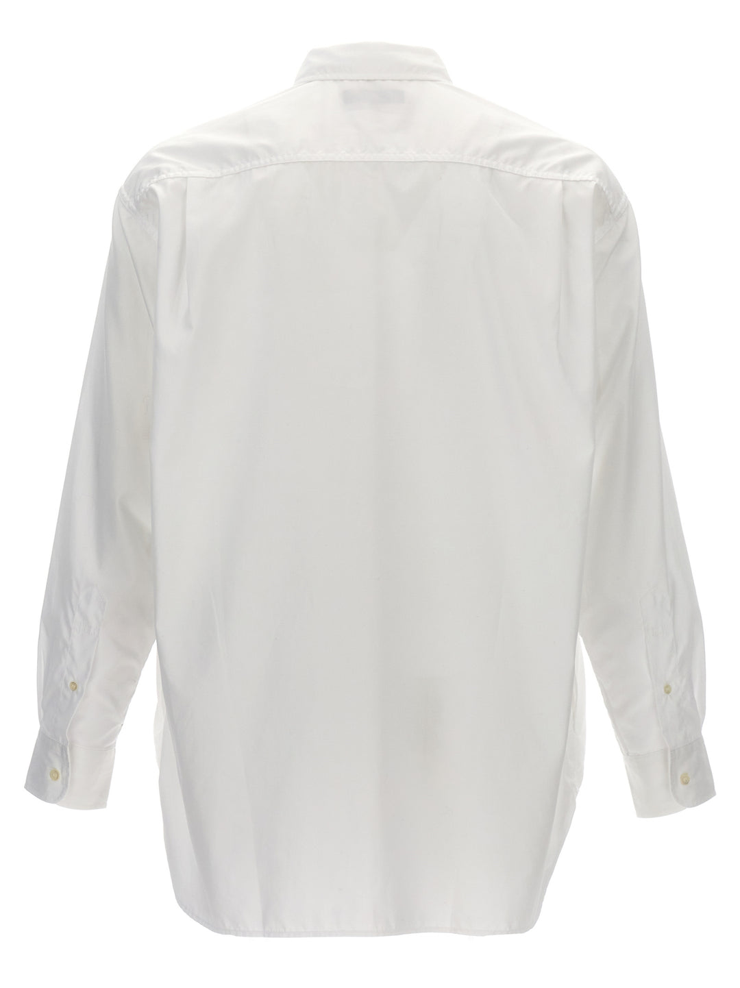 Logo Embroidery Shirt Shirt, Blouse White