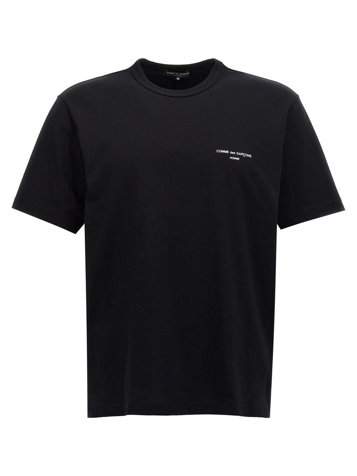 Logo Print T-Shirt Black