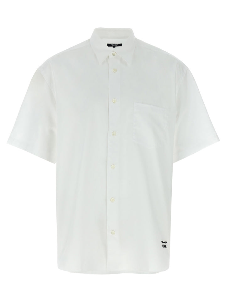 Comme Des GarçOns Homme Logo Embroidery Shirt Shirt and Blouse - White | 5d1ac9ecf02bb44cec0771c4c935c1bb4a71905c