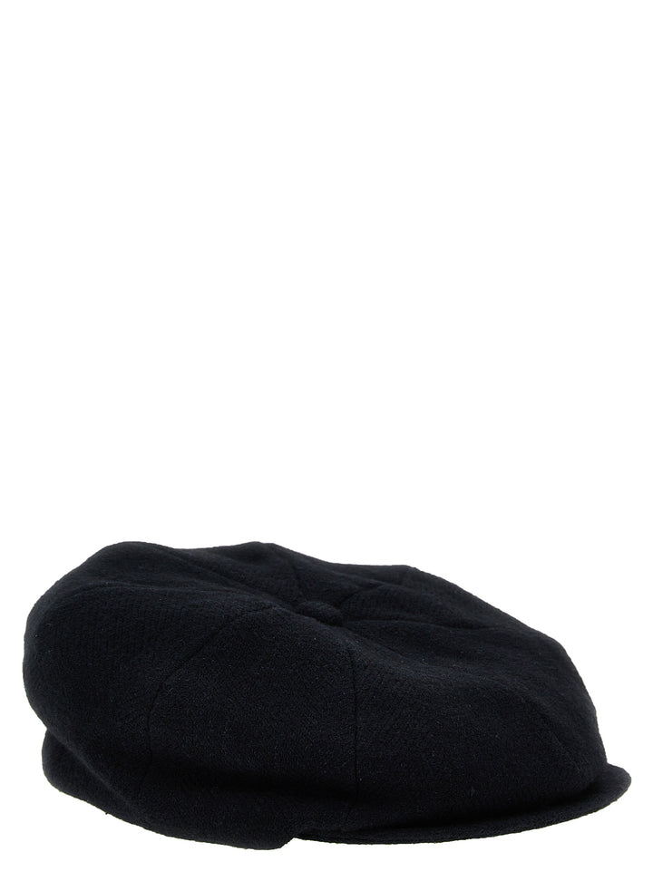 Flat Cap Hats Black