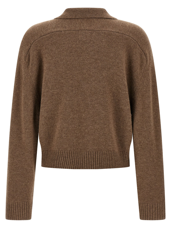 Loulou De Saison Homere Sweaters and Cardigans - Brown | 59bc3847a30e2d778468ddd079b45bf3c0305ea6