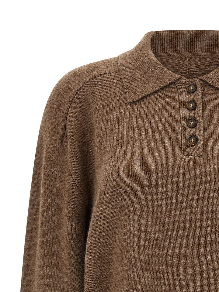 Loulou De Saison Homere Sweaters and Cardigans - Brown | 859d8c00d6699eff242d6818b10e643f756f2be6