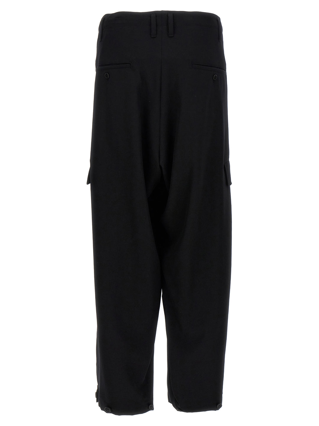 Tab Wide P Pants Black