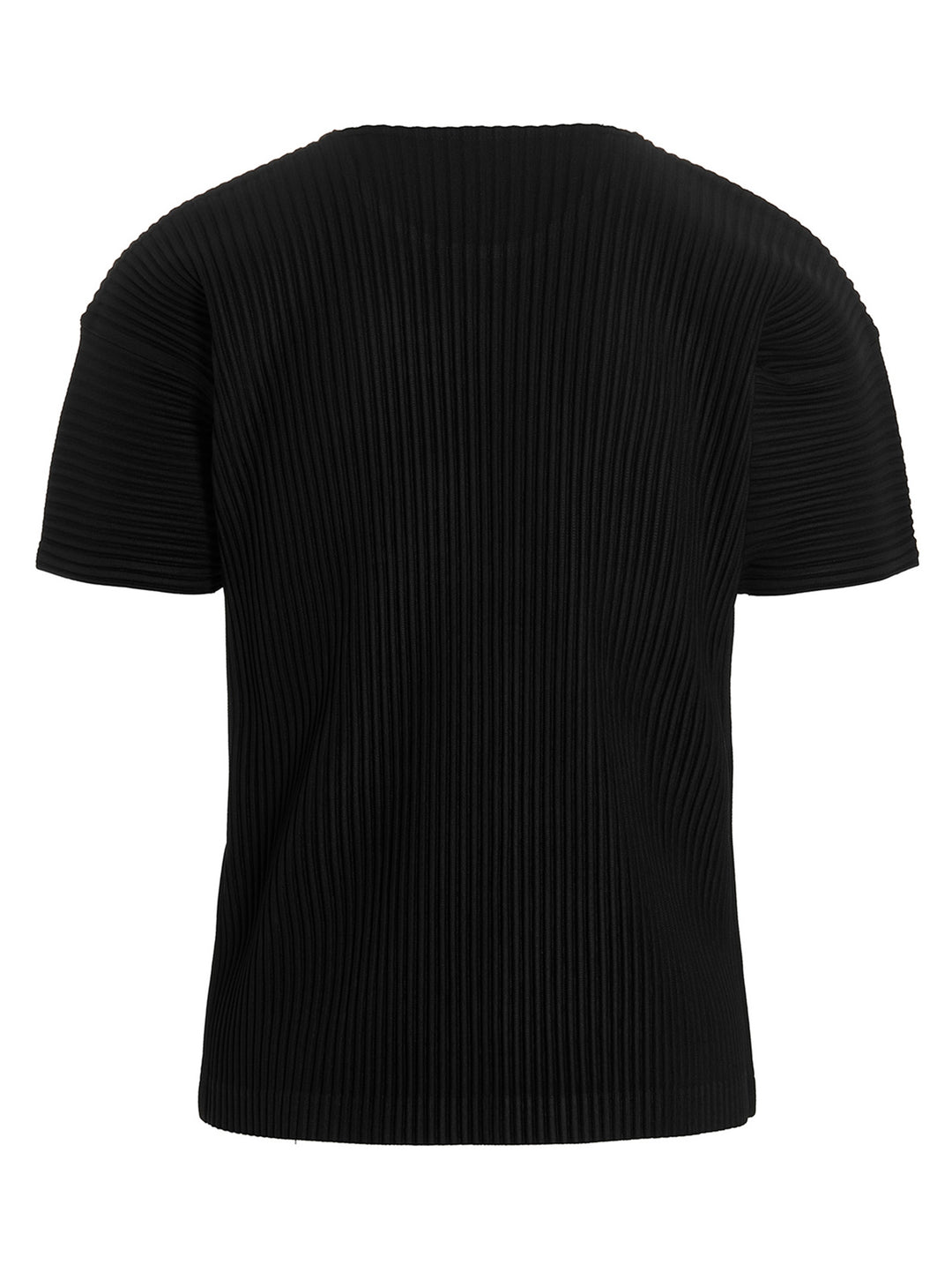 Homme Plisse' Issey Miyake Pleated T-shirt - Black | 6df38c0269cf99cf39dbcdcaf07d5b07fff3a16f