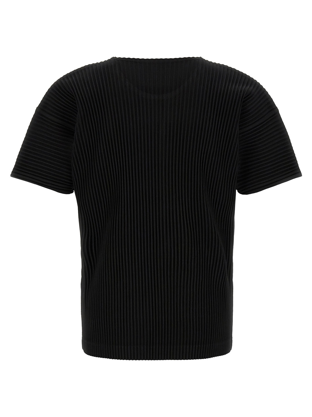 Homme Plisse' Issey Miyake Pleated T-shirt - Black | 39a321375ac346877195006285c10489531a4b23