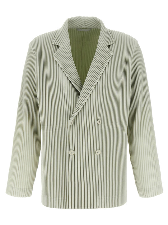 Tailored Pleats 1 Blazer Green