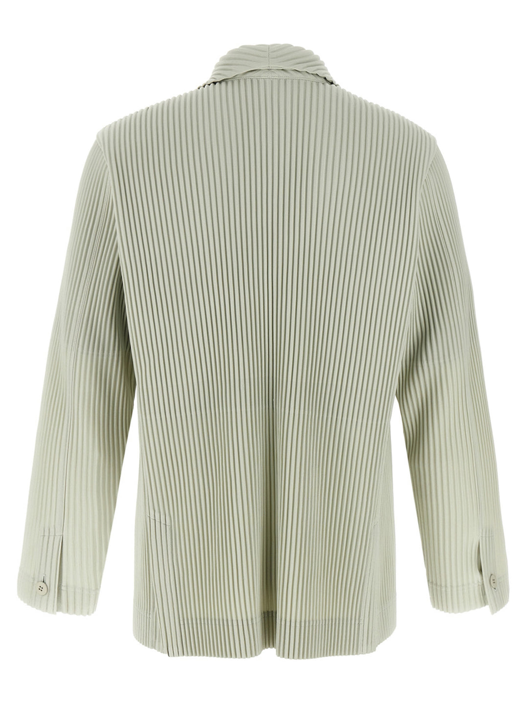 Homme Plisse' Issey Miyake Tailored Pleats 1 Blazer - Green | 098f02f11fed8bb232afef613029184bd049d6c4