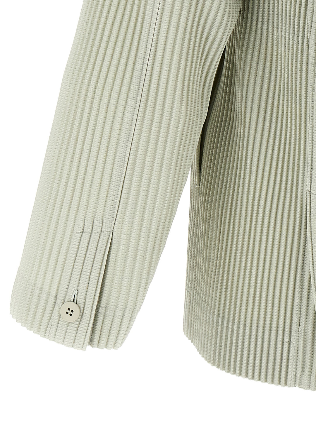Homme Plisse' Issey Miyake Tailored Pleats 1 Blazer - Green | 361c69ce86bdf30f52467b0b5643894c741c53cb