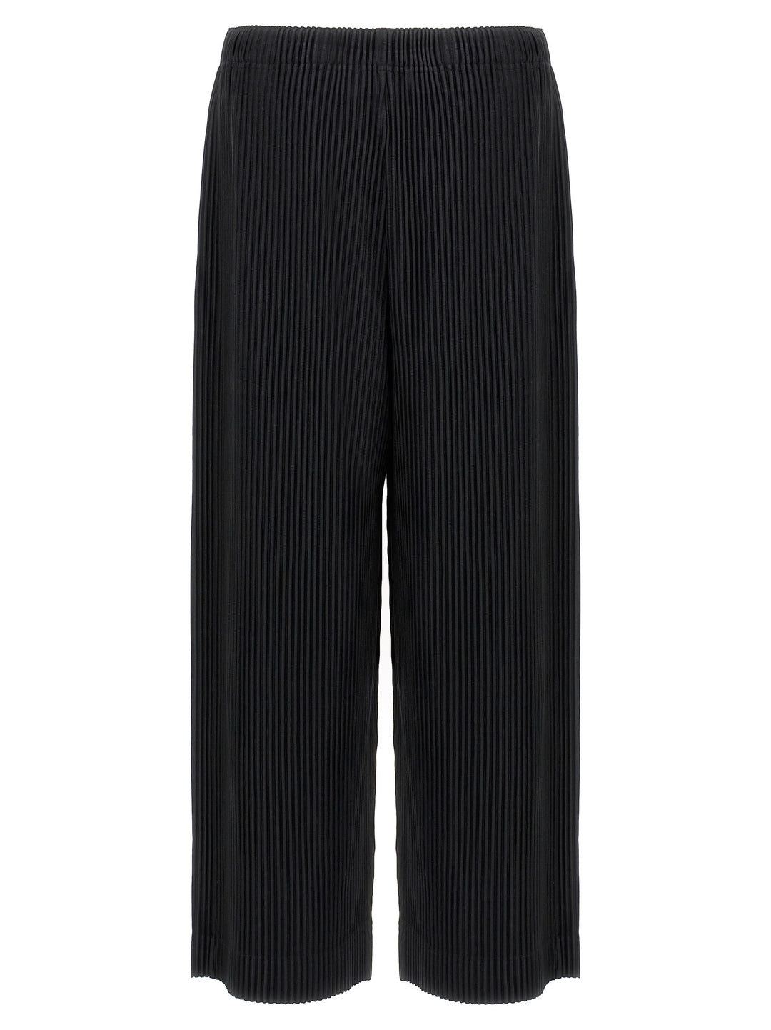 Homme Plisse' Issey Miyake Monthly Colors: September Pants - Black | df301f3b5a98df2a22eeda9c994a06ee69a75176