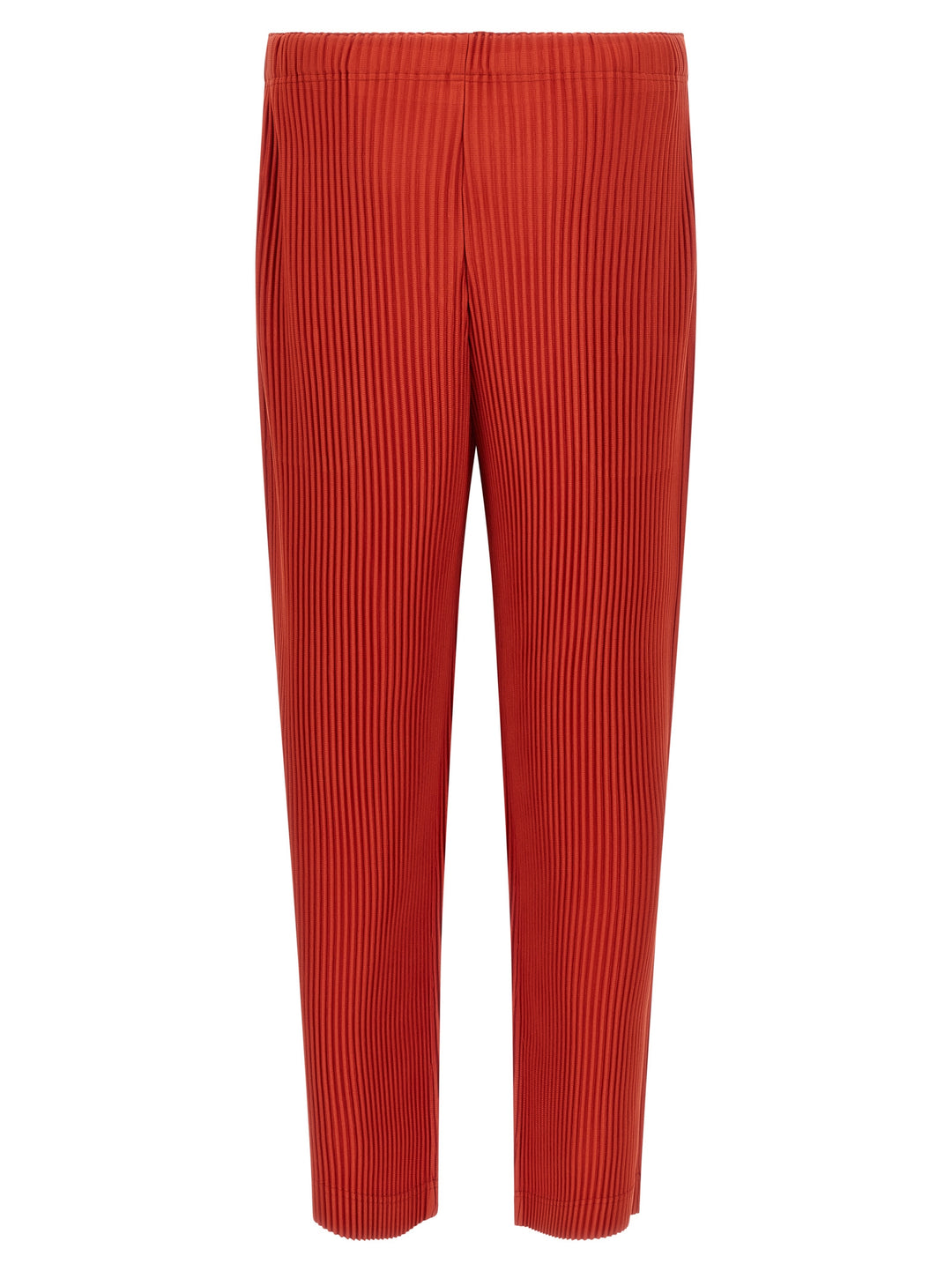 Homme Plisse' Issey Miyake Monthly Colors: September Pants - Red | 9c8237251339b8c879a1c86ac7f820a967b08b15