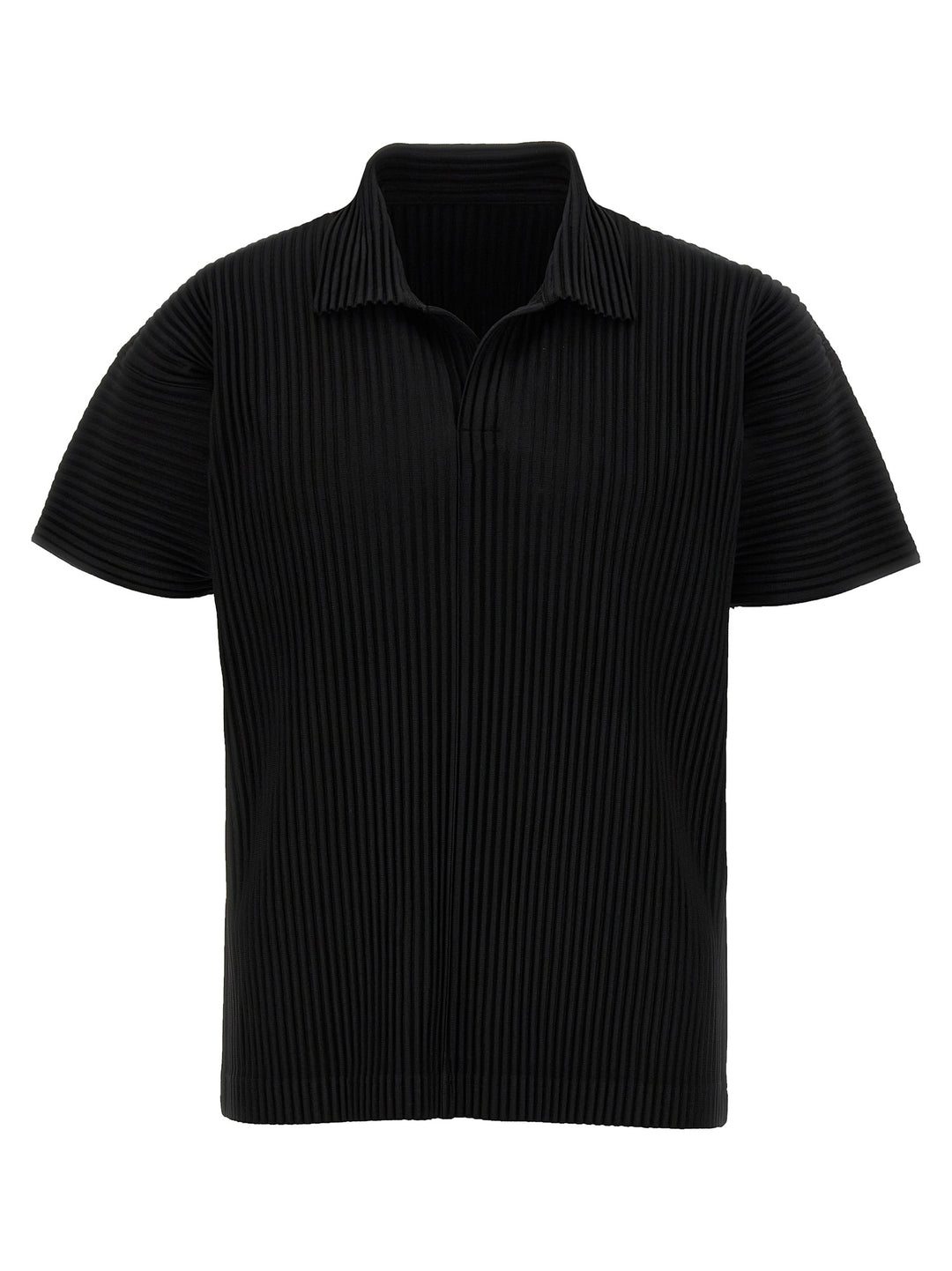 Homme Plisse' Issey Miyake Basics Shirt and Blouse - Black | ba6f21646048b5791d7d0c407cbff6813cb56ac6