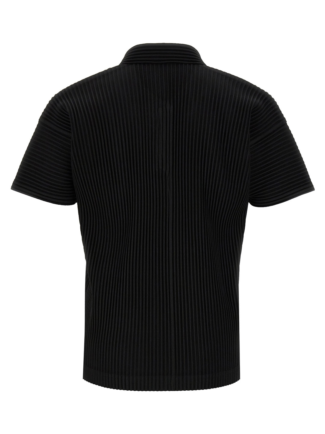 Homme Plisse' Issey Miyake Basics Shirt and Blouse - Black | 0644998f8990a9d229f6f5fdde47828a7081f6d6