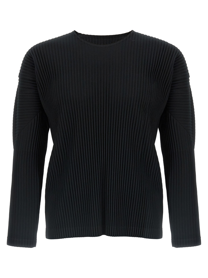 Homme Plisse' Issey Miyake Basics T-shirt - Black | 892109b5ab515e16c18254c154bc503a7d54bee9