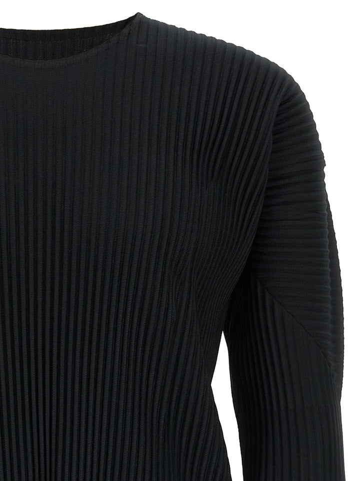 Homme Plisse' Issey Miyake Basics T-shirt - Black | 7999536631d7ced034ee1f0cd7ebcc3e63e01973