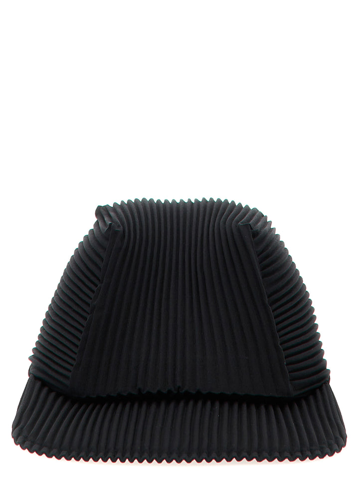 Homme Plisse' Issey Miyake Pleats Hats - Black | e32cf3169bf9473073c8c579769b2fe80037bc00