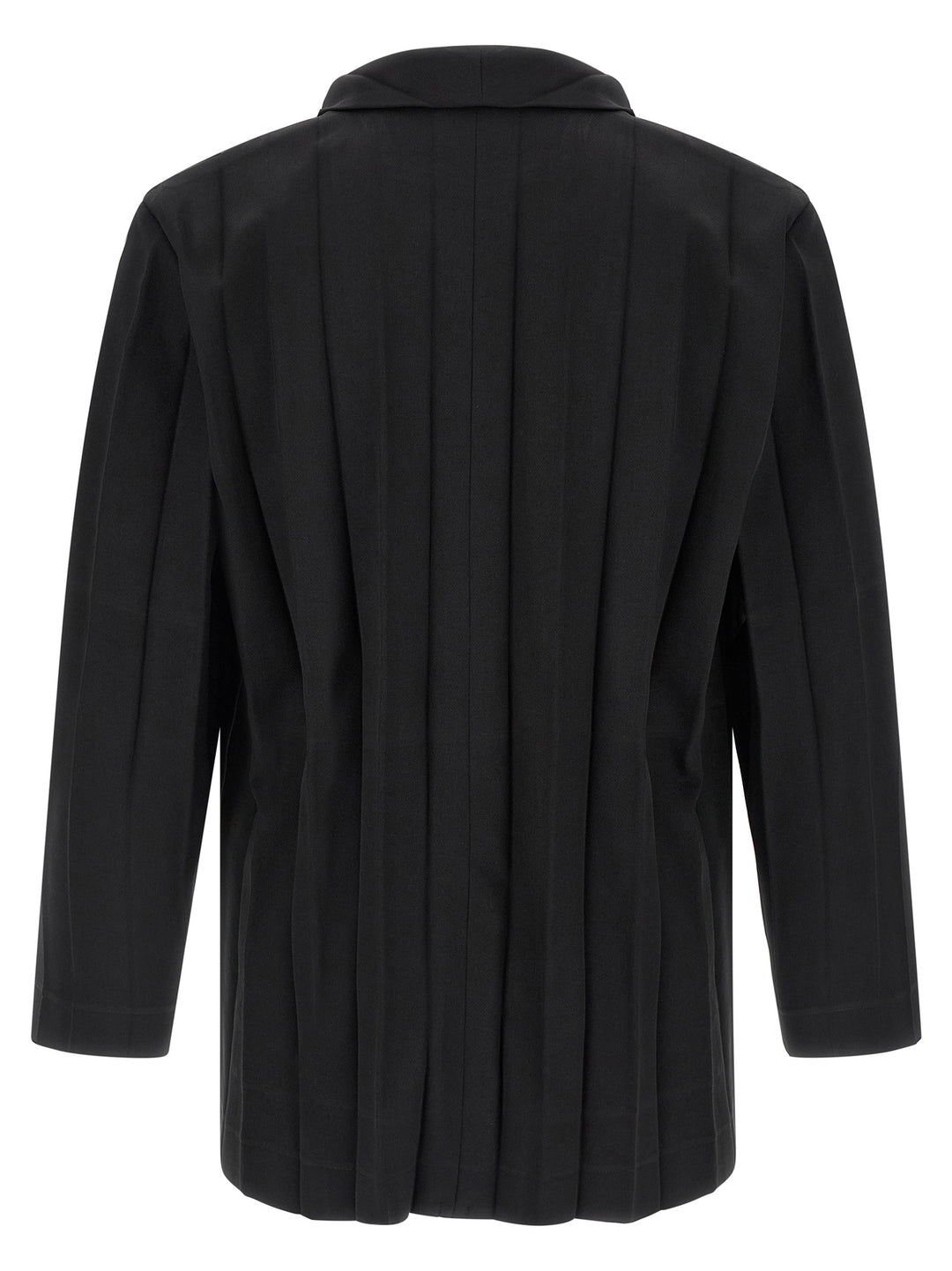 Homme Plisse' Issey Miyake Edge Ensemble Blazer - Black | e839873ca3e888e3f4e7d314f4e395015aa01396