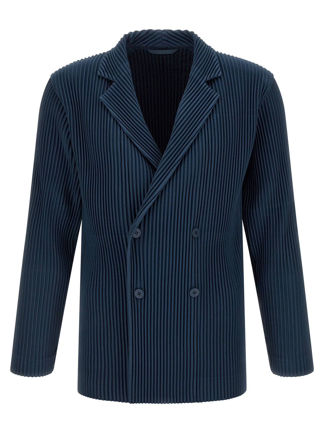 Homme Plisse' Issey Miyake Tailored Pleats 1 Blazer - Blue | b1ee12f2c95216791d5395a5c3811ab9d811d1fe