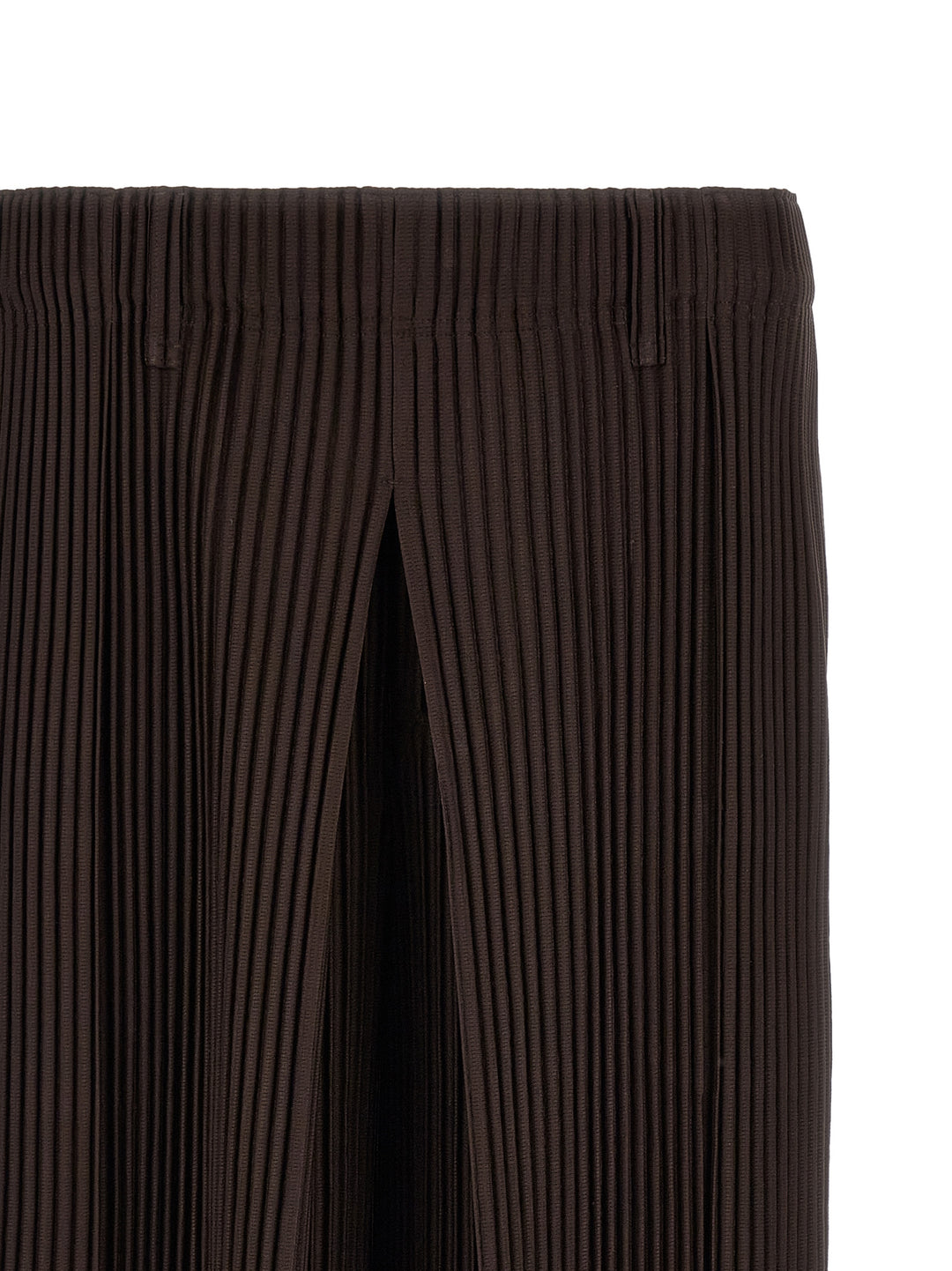 Homme Plisse' Issey Miyake Tailored Pleats 2 Bermuda and Short - Brown | ff5d25ce89b3c67b873340165662d7a38480fa51