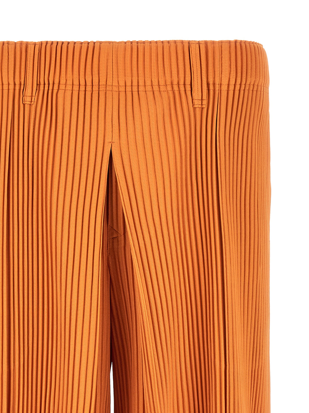 Homme Plisse' Issey Miyake Tailored Pleats 2 Bermuda and Short - Orange | 2c4e3c2f6570bbbe26d560b7916f5907ab7a6b50