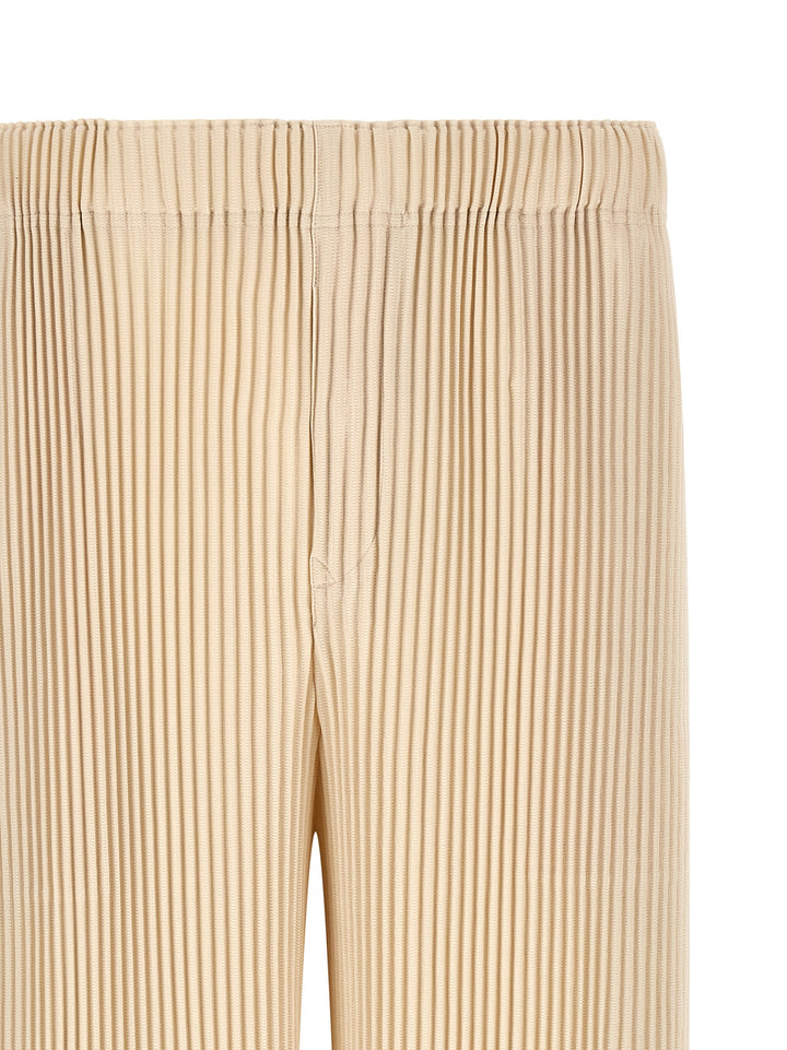 Homme Plisse' Issey Miyake Wear Or Wrap Bermuda and Short - Beige | b1042ea40ee006a44f164141ee03843ba270e155