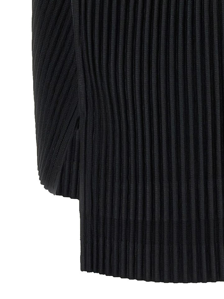 Homme Plisse' Issey Miyake Monthly Colors: May Shirt and Blouse - Black | 2f8767fc2d9b1bfb6e8d5579cf426c93a6205ca4