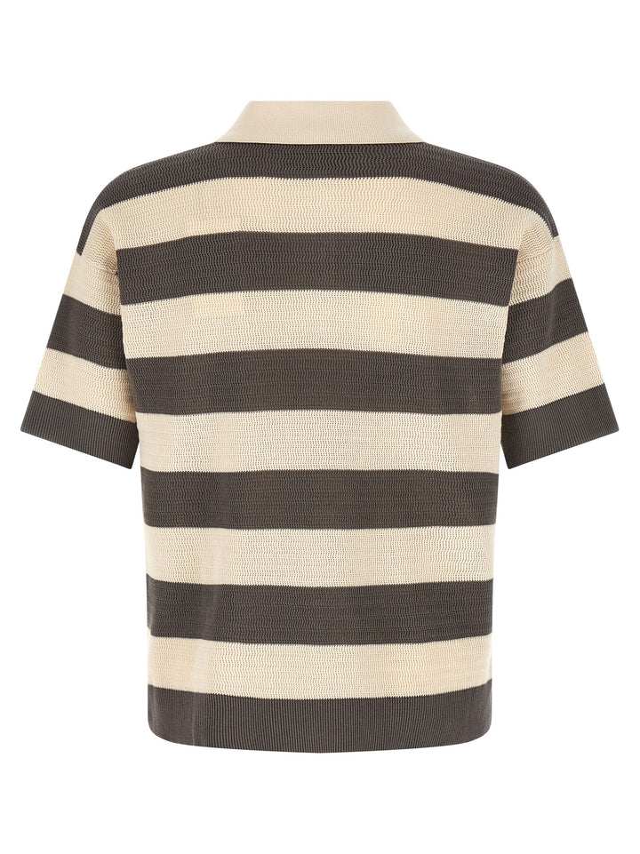Ami Paris Ami De Coeur Polo - Gray | c951791162b649f3273ce8dffc9446df71207ab0
