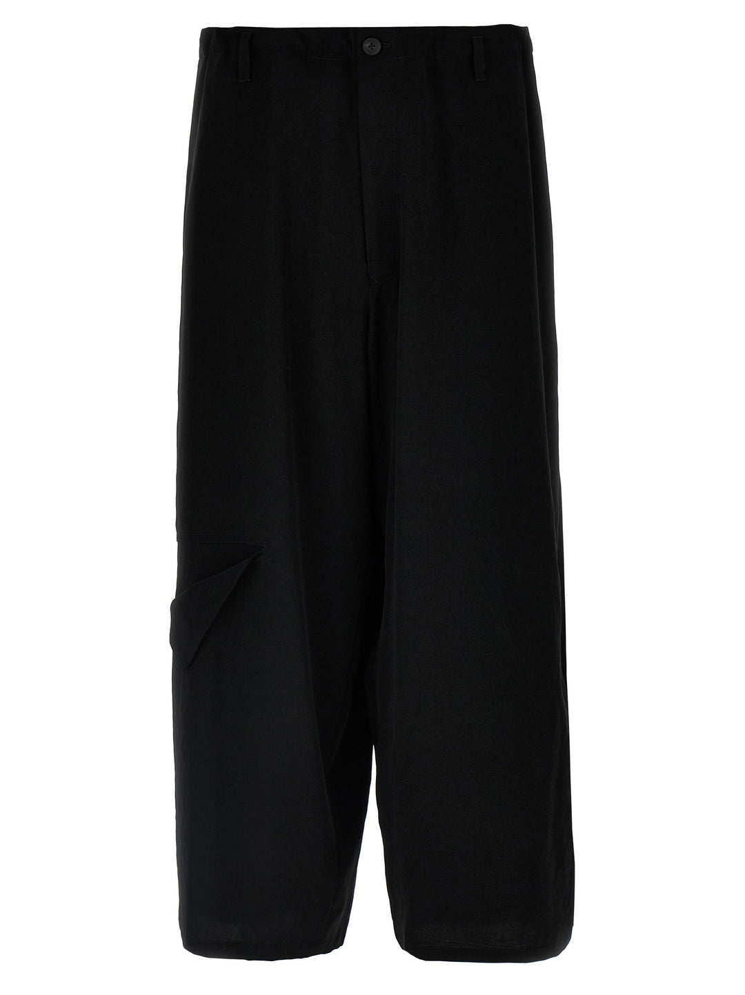 Yohji Yamamoto Ta Tuxedo Cut-Out Detail Pants - Black | 1a95d627ffb52353a2412591d38a6381ade5ac46