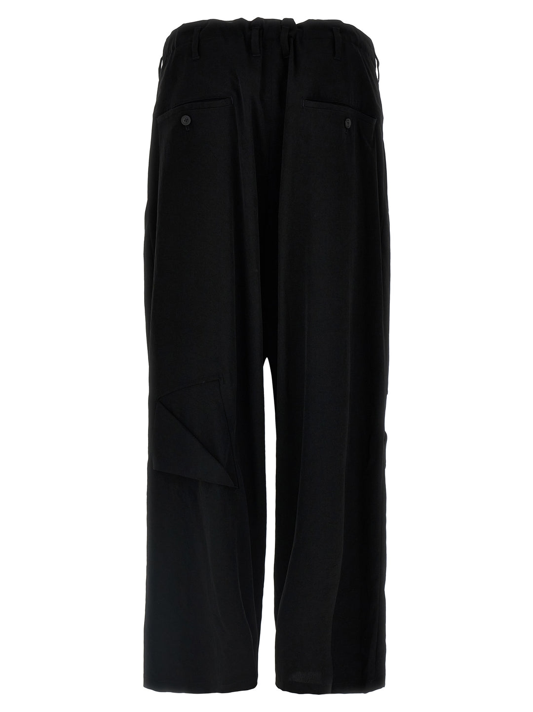 Yohji Yamamoto Ta Tuxedo Cut-Out Detail Pants - Black | 4a9a04e898a5e5a8181112987a21067f9c6179f8
