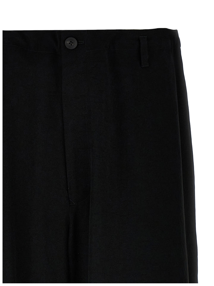 Yohji Yamamoto Ta Tuxedo Cut-Out Detail Pants - Black | 2a6ef1113fc1bbdef235a37a04ee1773c9615998
