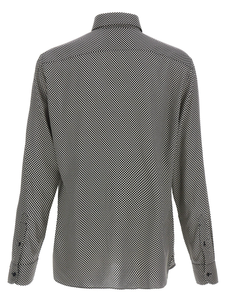 Tom Ford Polka Dot Shirt Shirt and Blouse - White/Black | caeeff273040895287ad4205cff40431270c5ac7