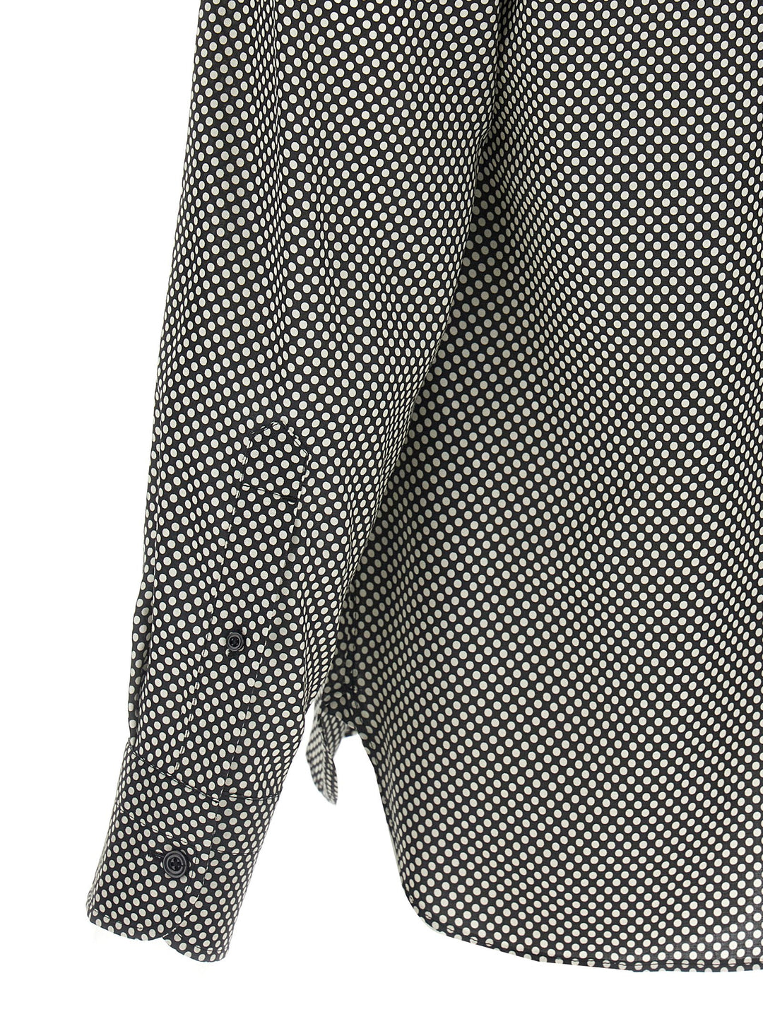 Tom Ford Polka Dot Shirt Shirt and Blouse - White/Black | 570e1b99597166008a30e24d456c5ed355907371