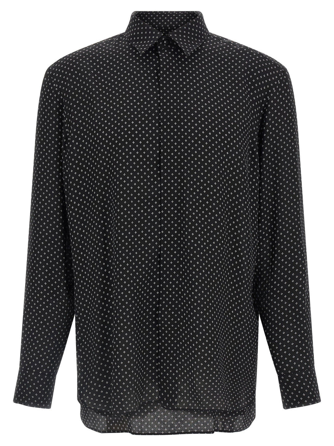 Tom Ford Micro-Print Shirt Shirt and Blouse - Black | 94eade9ffde38a2477a154994bf692d66ac3c5a7