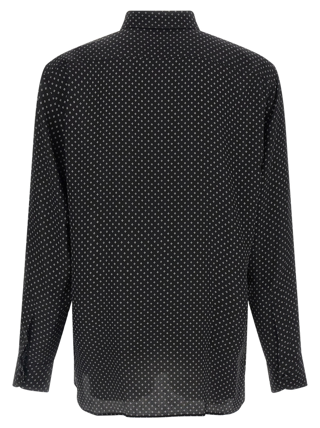 Tom Ford Micro-Print Shirt Shirt and Blouse - Black | f05dfa25751349d0690990222f2ec0baf7b13e56