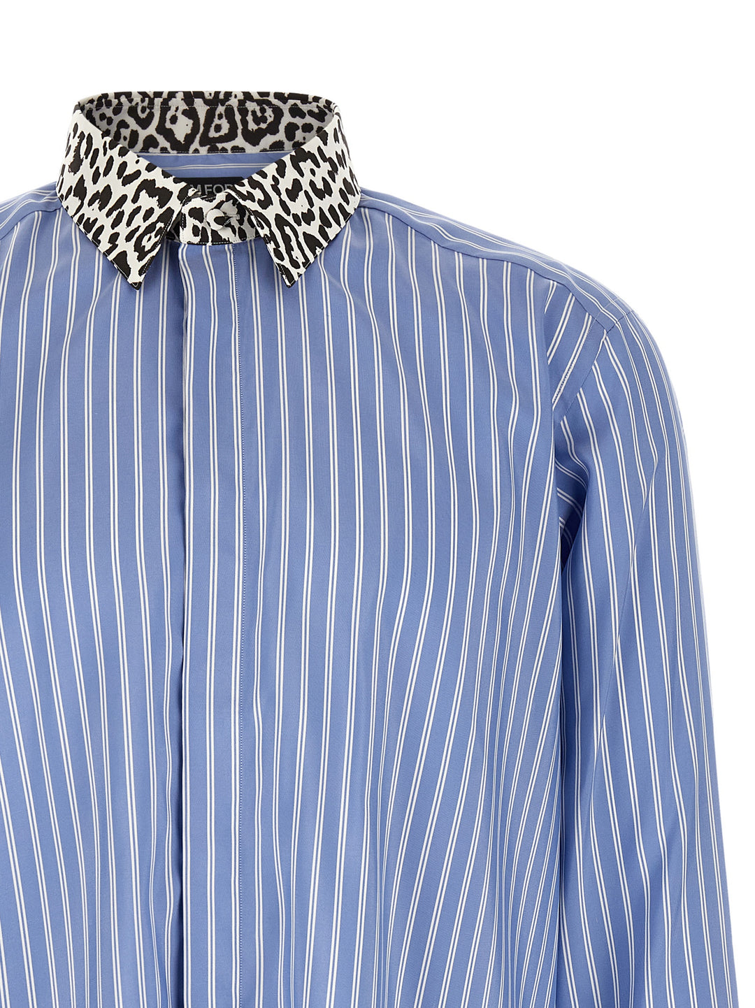Tom Ford Animal Print Collar Shirt Shirt and Blouse - Multicolor | 8e120e49654789ce6396f7bd38eb289cf9f9e7e5