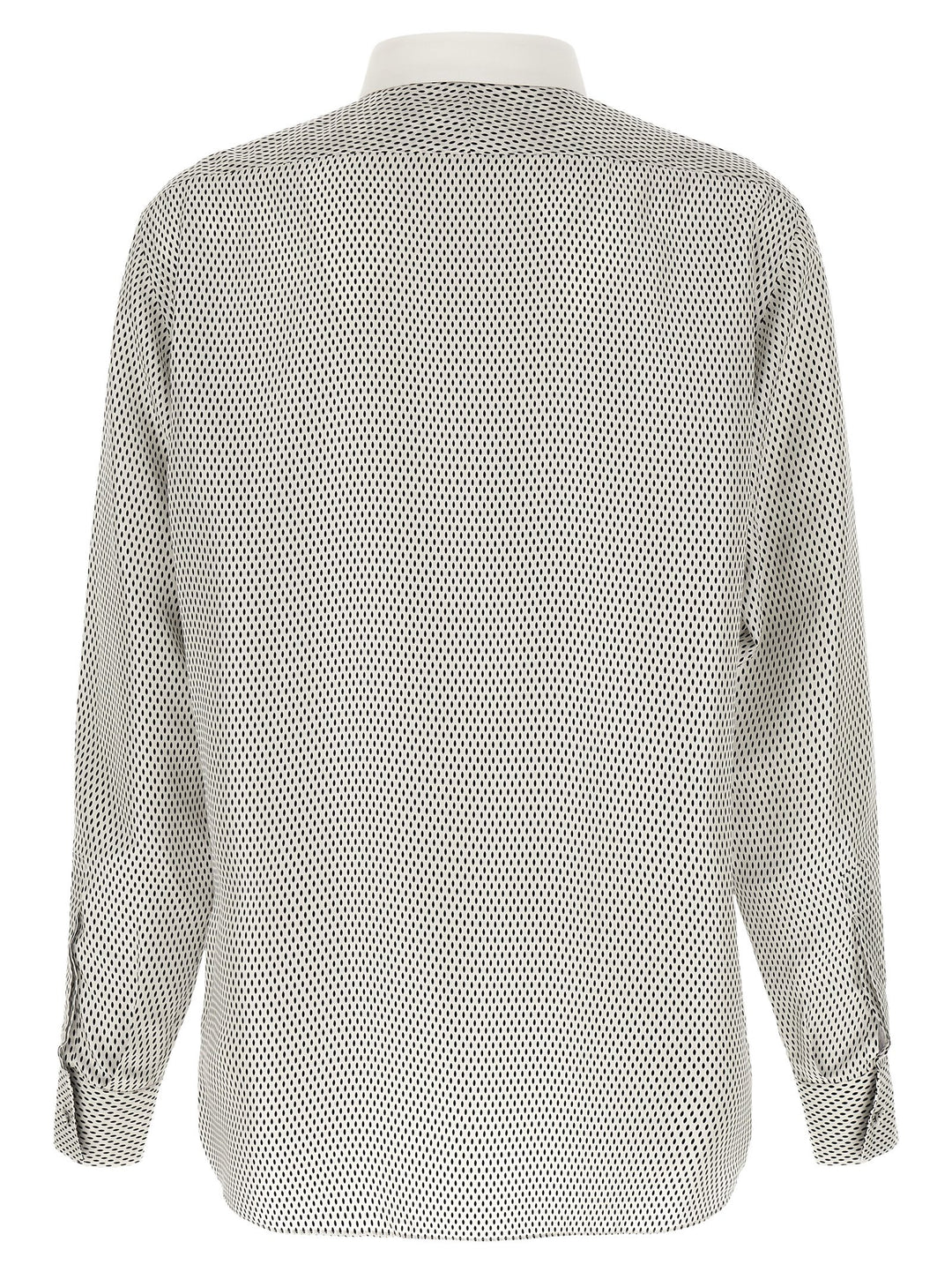Tom Ford Shirt With Contrast Collar Shirt and Blouse - White | 928b1b709774ba1e1a501338395021a4f4f1fe06