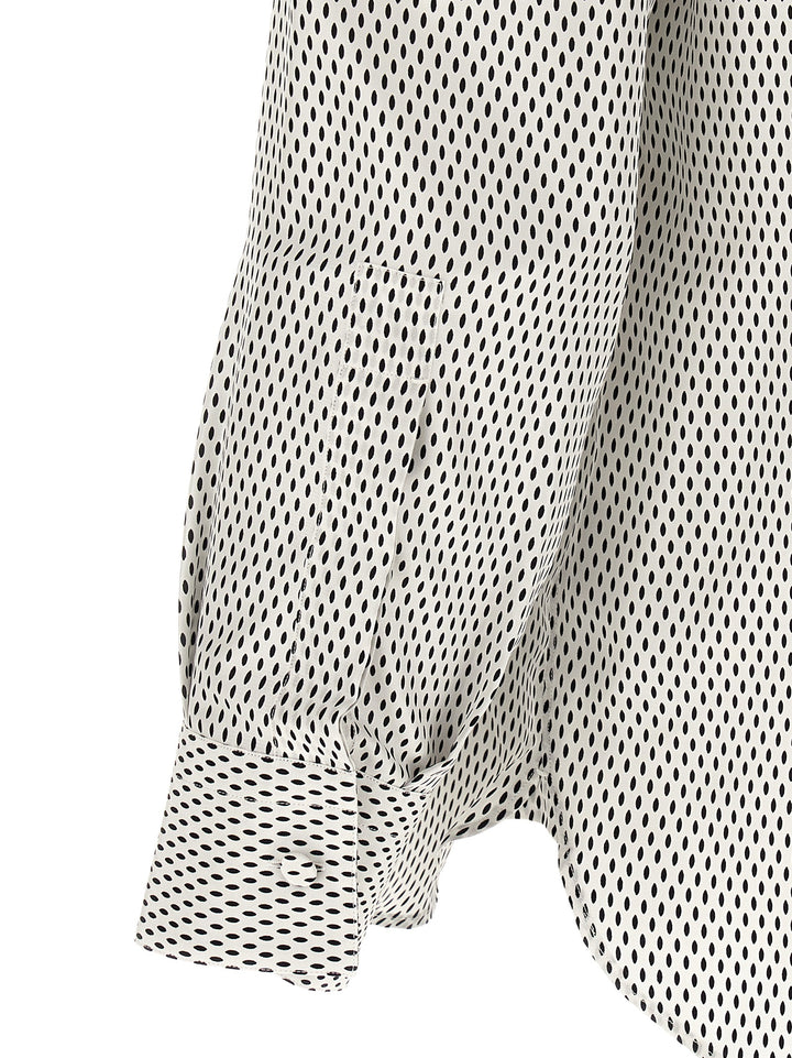 Tom Ford Shirt With Contrast Collar Shirt and Blouse - White | da539bb99343e03cb553e90a665299992ad3fd42