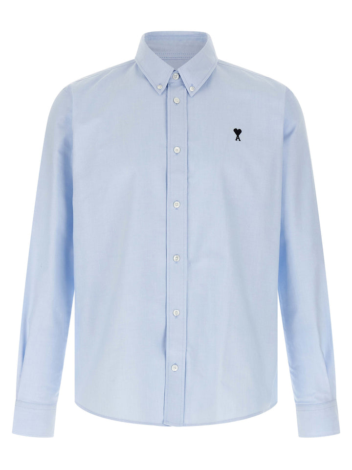 Ami Paris Ami De Coeur Shirt and Blouse - Light Blue | 02cc7d4483d5492989d58a08c72af2678fc39097