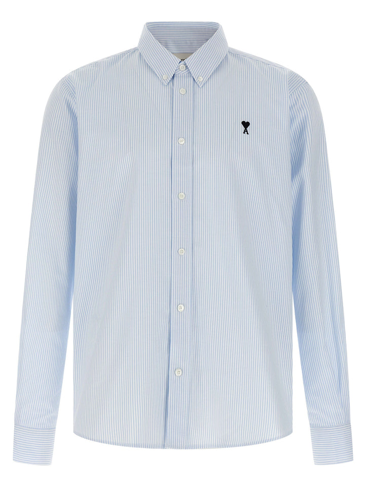 Ami Paris Ami De Coeur Shirt and Blouse - Light Blue | ffc2fe55358ac85e1616059f56736c010c76d91c