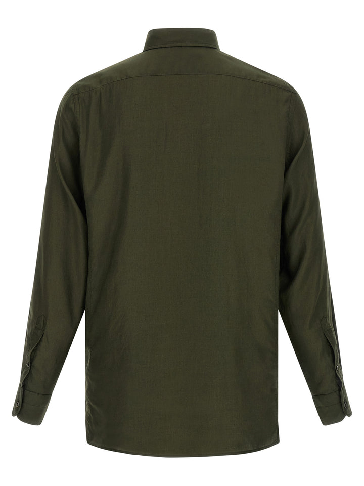 Tom Ford Button-Down Shirt Shirt and Blouse - Green | da1c36b449550d4d72ec9c3c1fe4d212d6c1d07d